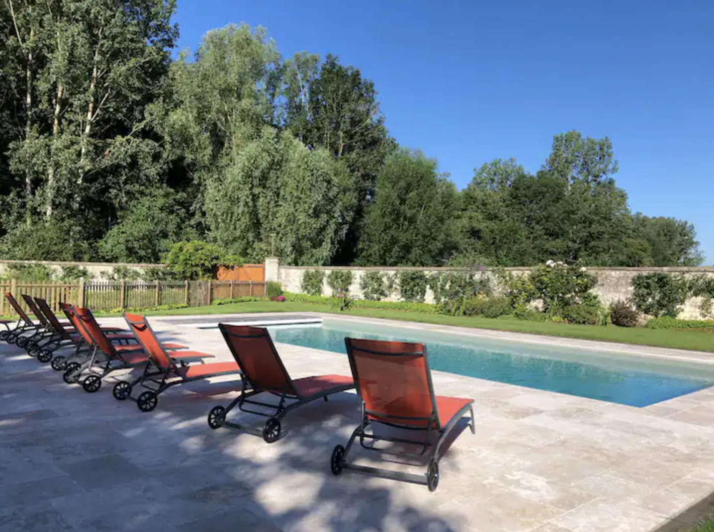 Piscine chauffée