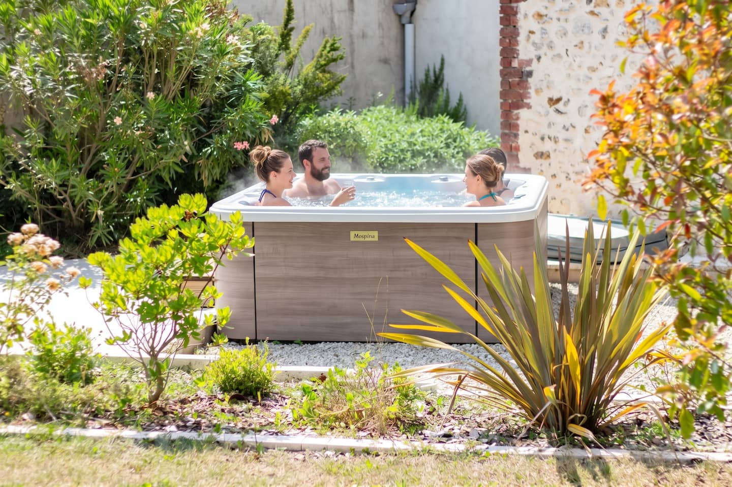 Belle longère avec piscine
